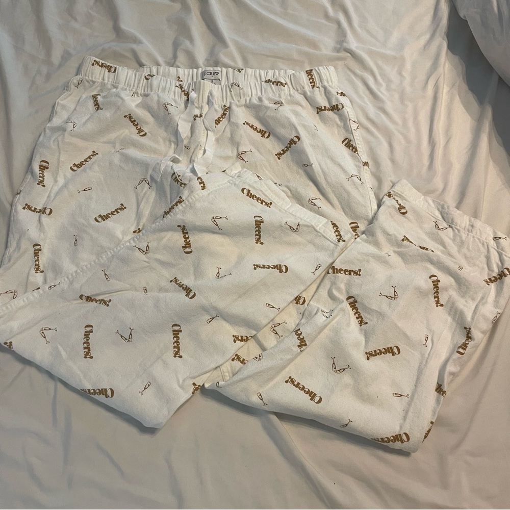 J. Crew Cheers Pajama Pants